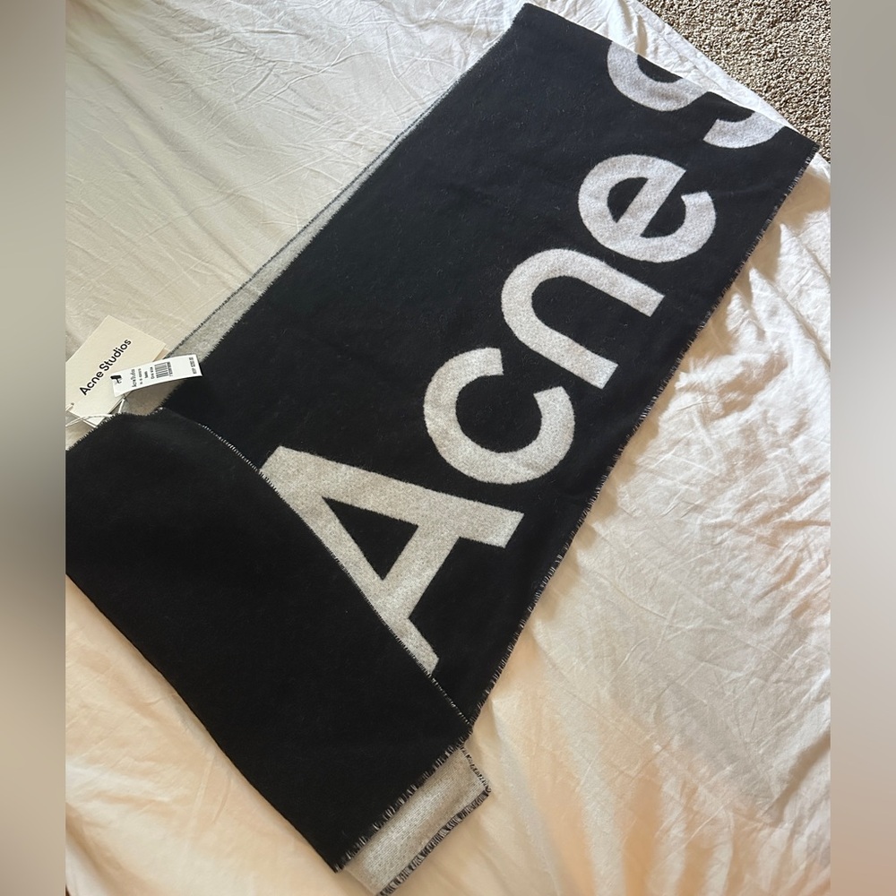 Acne Studios Reversible Logo Scarf